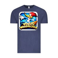 Vintage Denim #woody woodpecker character Vintage Tee - longCreatives