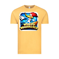 Vintage Mustard #woody woodpecker character Vintage Tee - longCreatives