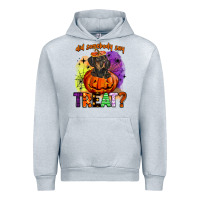 Heather Grey did somebody say treat Urban Hoodie - BarkalooDesign