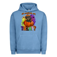 Pigment Pebble Blue did somebody say treat Urban Hoodie - BarkalooDesign