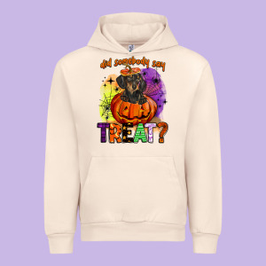 Did Somebody Say Treat Urban Hoodie Designed By Barkaloodesign