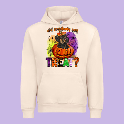 Did Somebody Say Treat Urban Hoodie Designed By Barkaloodesign