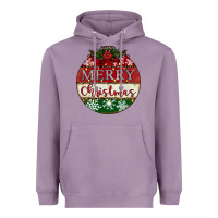 Lavender merry christmas Heavyweight Hoodie - CowhideDigitalArt