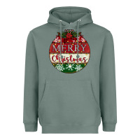 Sage merry christmas Heavyweight Hoodie - CowhideDigitalArt
