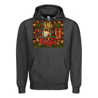 Charcoal Heather oh holy night Zipper Hoodie - BundleAndBundleShop