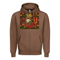 Chestnut oh holy night Zipper Hoodie - BundleAndBundleShop
