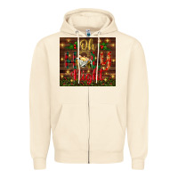 Sandshell oh holy night Zipper Hoodie - BundleAndBundleShop