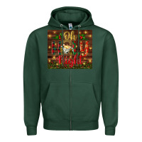 Sports Green oh holy night Zipper Hoodie - BundleAndBundleShop