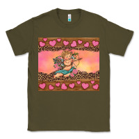 Army Green cupid valentine's day Classic Tee - RanaPortraitStore