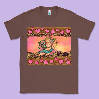 Cupid Valentine's Day Classic Tee Designed By Ranaportraitstore