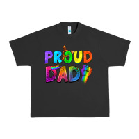 Pigment Black Proud Dad Urban Heavy Tee - NancyCooperArtShop