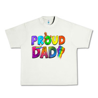 Pistachio Proud Dad Urban Heavy Tee - NancyCooperArtShop