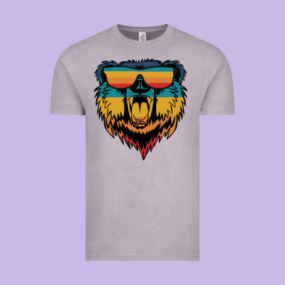 Retro Bear Vintage Tee Designed By Bettercallsaul