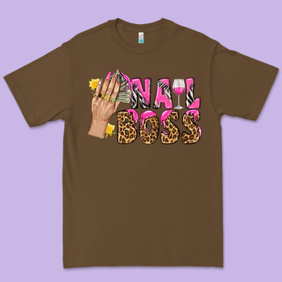 Nail Boss Bbs Premium Tee Designed By Bundleandbundleshop