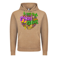 Vintage Coffee Happy Mardi Gras y'all Vintage Hoodie - NancyCooperArtShop