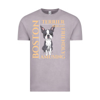 Vintage Zinc boston terrier t  shirt boston terrier dog traits gift t  shirt Vintage Tee - longCreatives