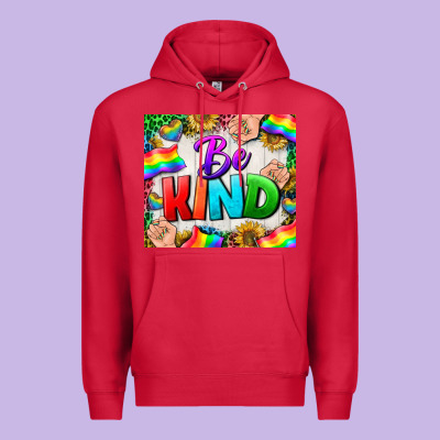 Western Be Kind Lgbtq Tumbler Premium Hoodie Designed By Bundleandbundleshop