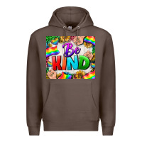 Coffee Western Be Kind LGBTQ Tumbler Premium Hoodie - BundleAndBundleShop