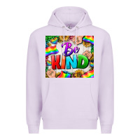 Lilac Western Be Kind LGBTQ Tumbler Premium Hoodie - BundleAndBundleShop