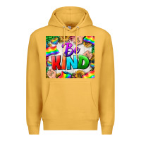 Mustard Western Be Kind LGBTQ Tumbler Premium Hoodie - BundleAndBundleShop