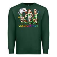 Sports Green rn registered nurse Premium Sweatshirt - CowhideDigitalArt