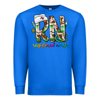 True Royal rn registered nurse Premium Sweatshirt - CowhideDigitalArt