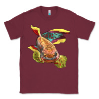 Burgundy Killifish Classic Tee - LillyAllenDesigns