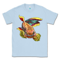 Dusty Blue Killifish Classic Tee - LillyAllenDesigns