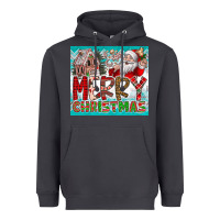Smoke merry Christmas Heavyweight Hoodie - CowhideDigitalArt