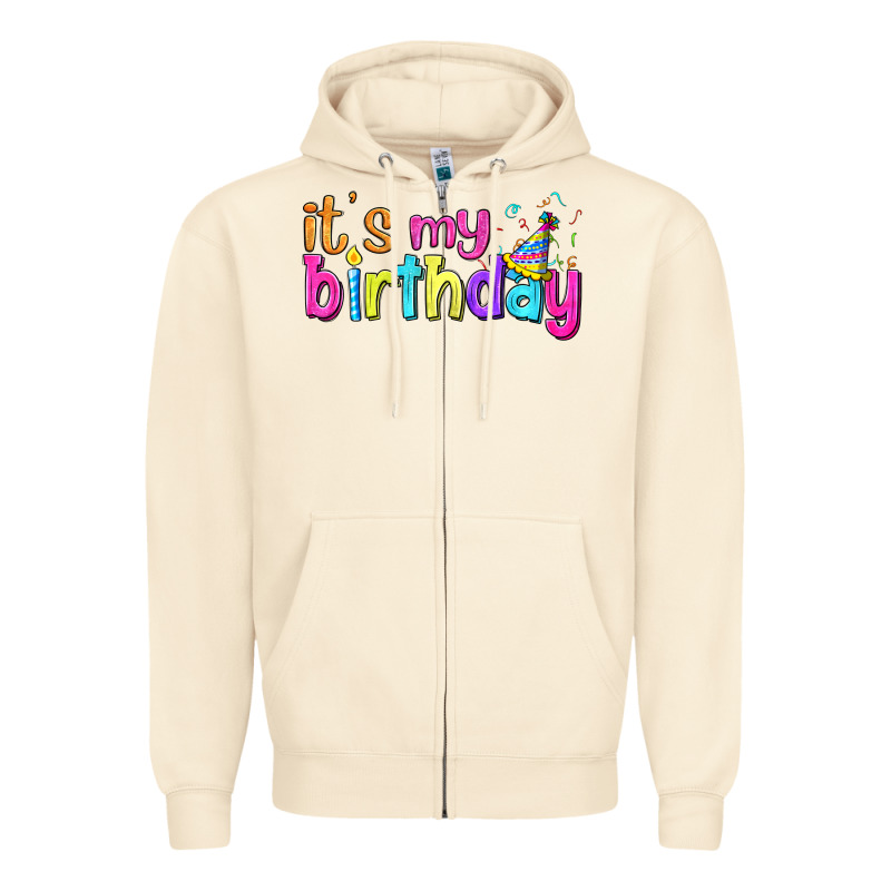 It's My Birthday Zipper Hoodie by BundleAndBundleShop | Teevron