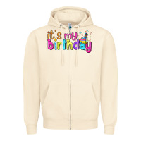 Sandshell it's my birthday Zipper Hoodie - BundleAndBundleShop