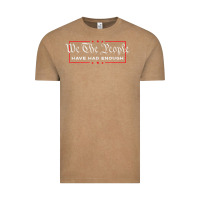 Vintage Coffee we the people have had enough   anti government political t shirt Vintage Tee - longCreatives