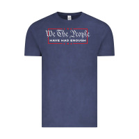 Vintage Denim we the people have had enough   anti government political t shirt Vintage Tee - longCreatives