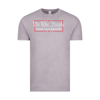 Vintage Zinc we the people have had enough   anti government political t shirt Vintage Tee - longCreatives