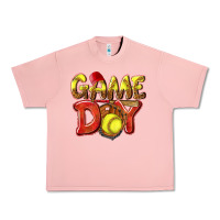 Salmon Game Day Softball Urban Heavy Tee - NancyCooperArtShop