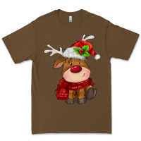 Cacao christmas baby deer Premium Tee - MaliasSmallBusiness
