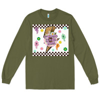 Army Green f bomb kinda mom Long Sleeve Tee - TumblerDesignByShophia
