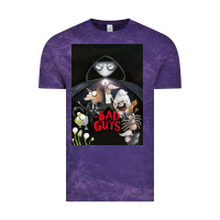 Cloud Purple Graphic Movies  badguys film Mens Funny Vintage Tee - longCreatives
