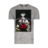 Cloud Rock Graphic Movies  badguys film Mens Funny Vintage Tee - longCreatives