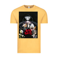Vintage Mustard Graphic Movies  badguys film Mens Funny Vintage Tee - longCreatives