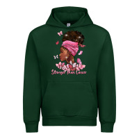 Forest Green stronger than cancer Urban Hoodie - BarkalooDesign