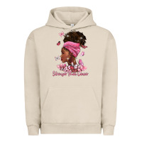 Pigment French Oak stronger than cancer Urban Hoodie - BarkalooDesign