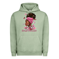 Pigment Oil Green stronger than cancer Urban Hoodie - BarkalooDesign