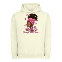 Pigment Pistachio stronger than cancer Urban Hoodie - BarkalooDesign