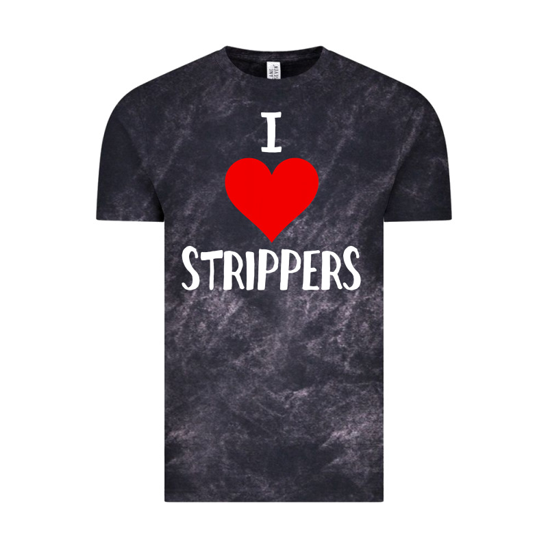 I Love Strippers Funny Sex Gift Vintage Tee by longCreatives | Teevron