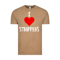 Vintage Coffee I Love Strippers Funny Sex gift Vintage Tee - longCreatives