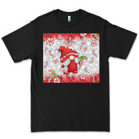 Black candy cane gnome Premium Tee - MaliasSmallBusiness