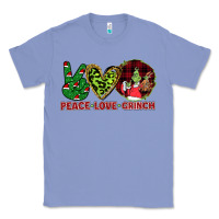 Colony Blue Peace Love Grinch Classic Tee - Bettercallsaul