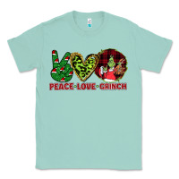 Seafoam Peace Love Grinch Classic Tee - Bettercallsaul