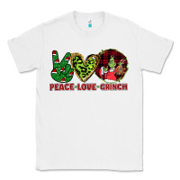 White Peace Love Grinch Classic Tee - Bettercallsaul